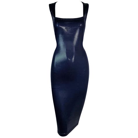 blue latex versace dress|Versace dress cost.